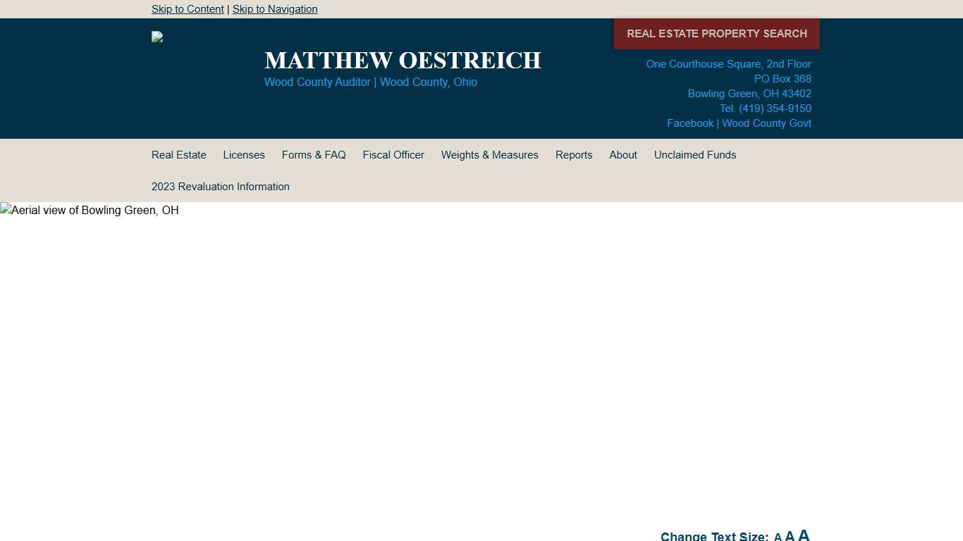 Real Estate Information | Wood County Auditor